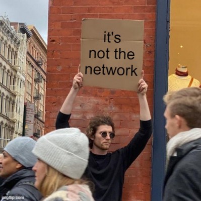 not the network